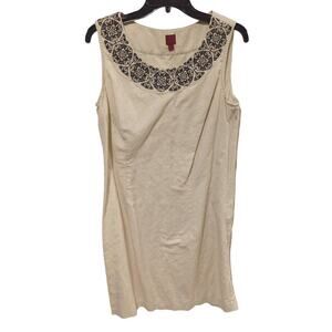 212 Collection Linen Blend Dress, 14